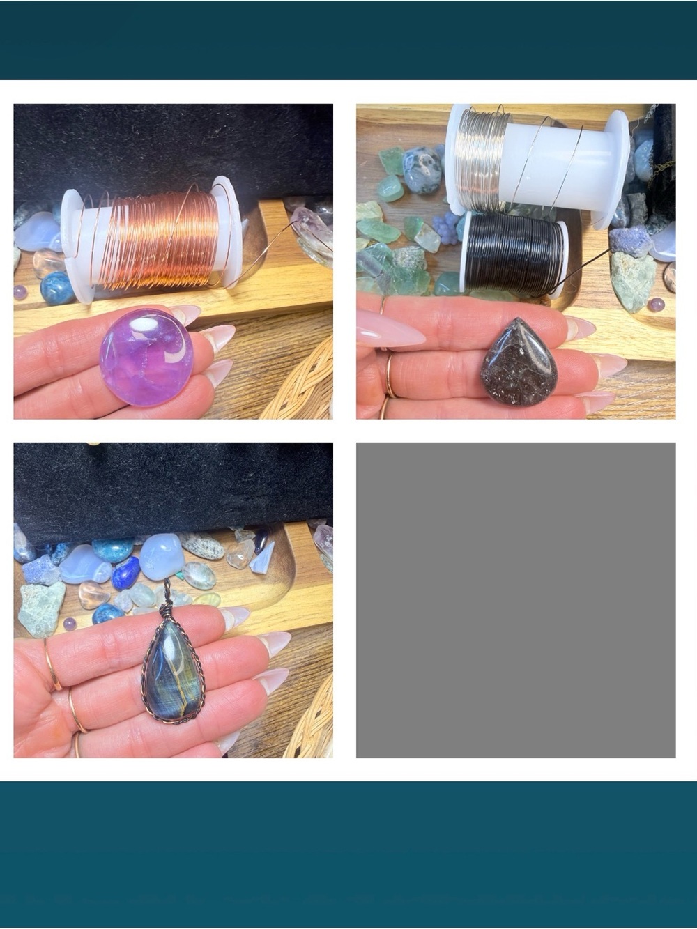 3 stone Cabochon bundle
